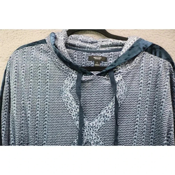 Simply Vera VeryWang Women's Velour Hooded Pajama Set-Size S-Pockets/Drawstring - Picture 4 of 14